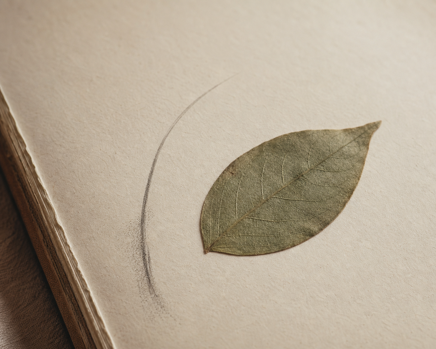 Pressed leaf memory fragment