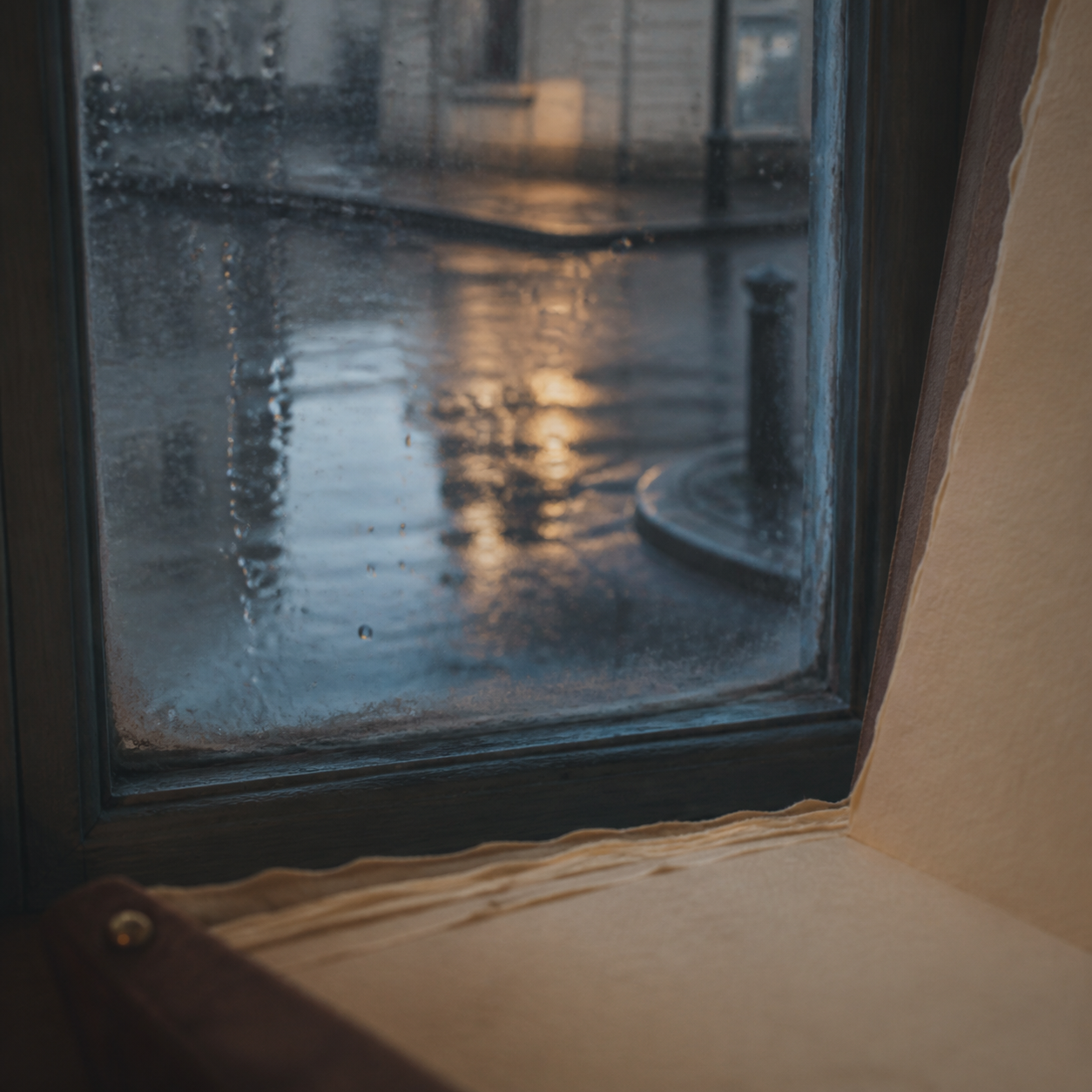 Rainy window memory fragment